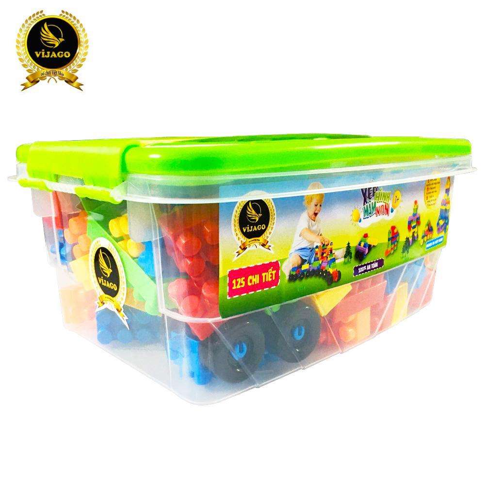 BỘ CHƠI XẾP HÌNH 125 CHI TIẾT BỘ CHƠI XẾP HÌNH 125 CHI TIẾT