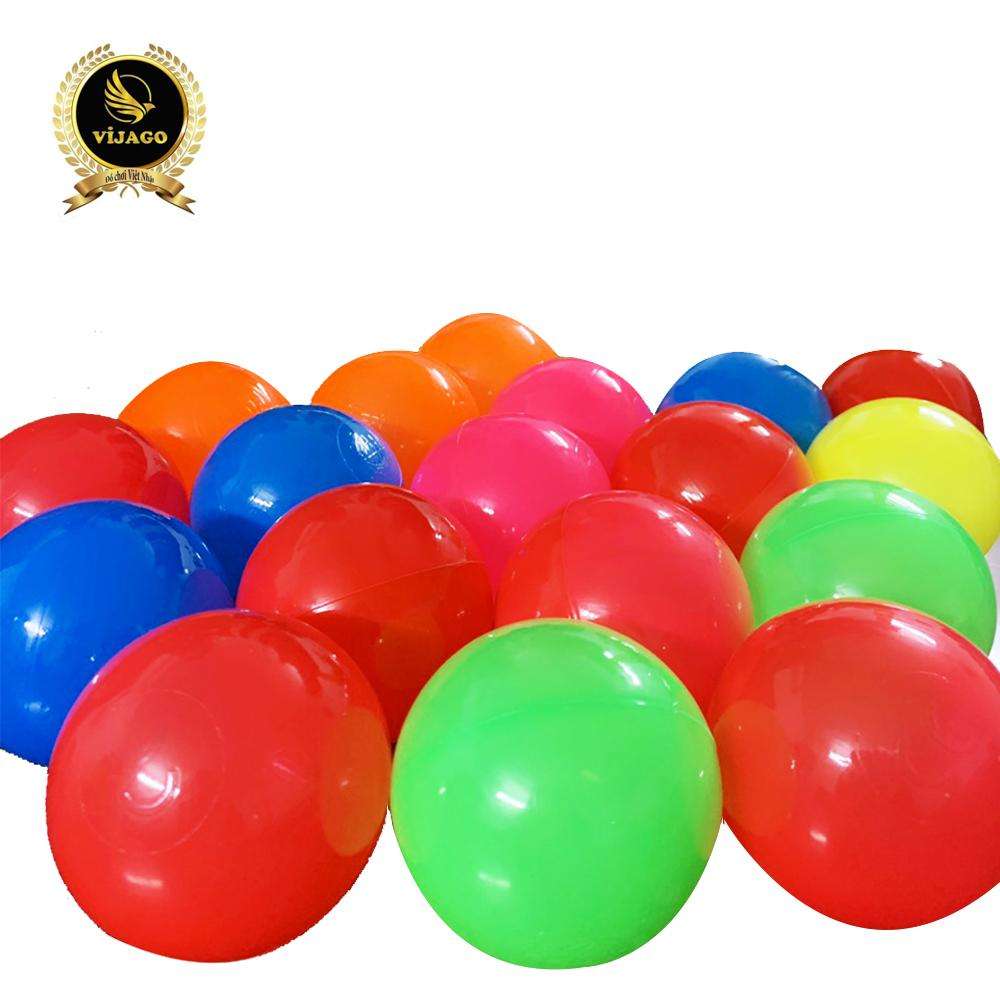 BÓNG NHỰA MẦM NON 50 QUẢ 4 BÓNG NHỰA MẦM NON 50 QUẢ 4
