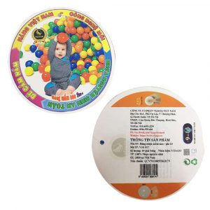 BÓNG NHỰA MẦM NON PHI 10 8