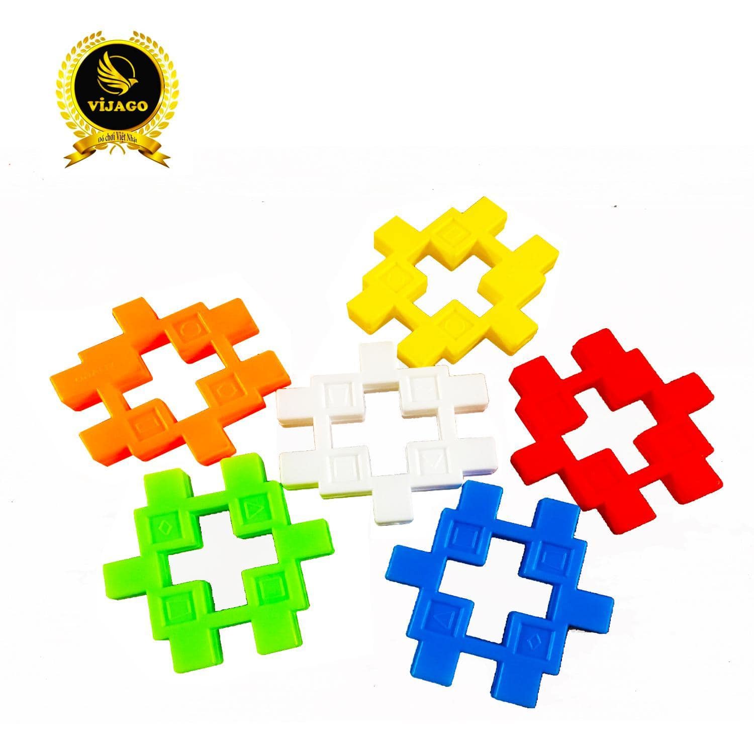 Bộ lắp ghép 55 chi tiết Bộ lắp ghép 55 chi tiết