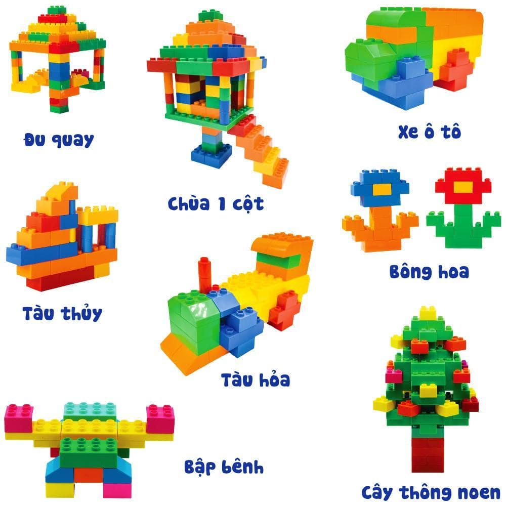 Xếp hình thông minh 160 chi tiết - 05