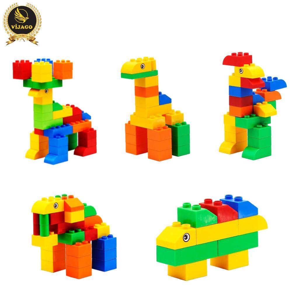 Xếp hình thông minh 160 chi tiết - 09