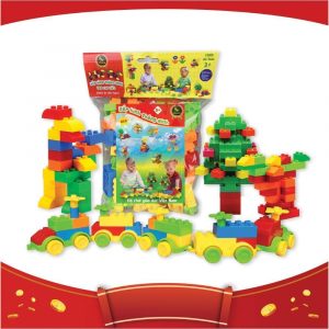Xếp hình thông minh VIJAGO 105 chi tiết