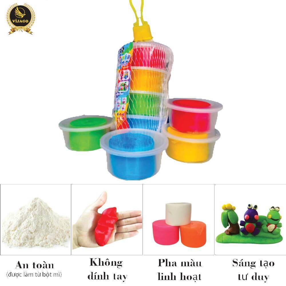 Combo đất nặn an toàn VIJAGO Việt Nam Combo đất nặn an toàn VIJAGO Việt Nam